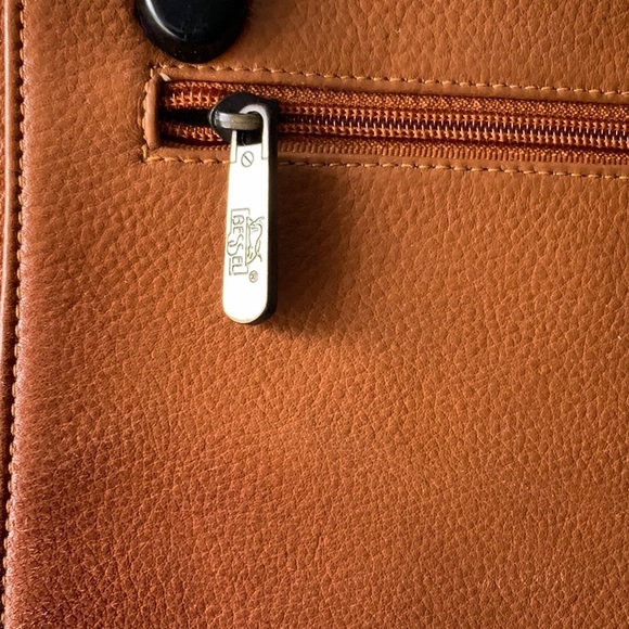 Bessel Brown Leather Handbag - Picture 6 of 10